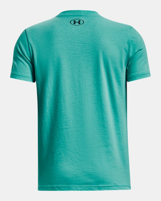 Boys' Project Rock BSR Stand Short Sleeve in Green image number 1